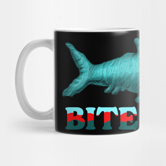 Bite Me Shark by The Angry Possum